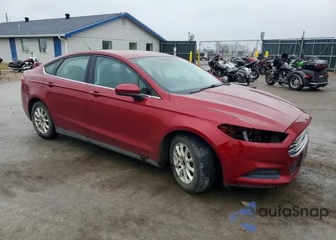 2016 Ford Fusion S from USA, damaged, VIN 3FA6P0G79GR121263
